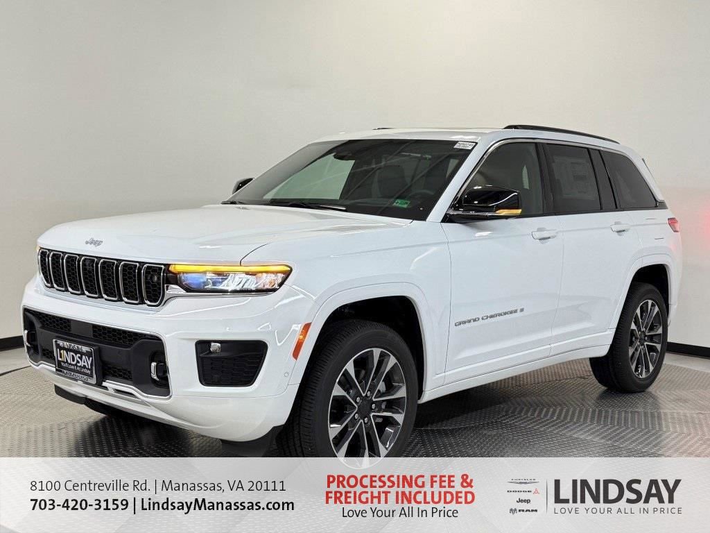 New 2025 Jeep Grand Cherokee Overland w/ Adv Protech Group III AWD/4WD image 4