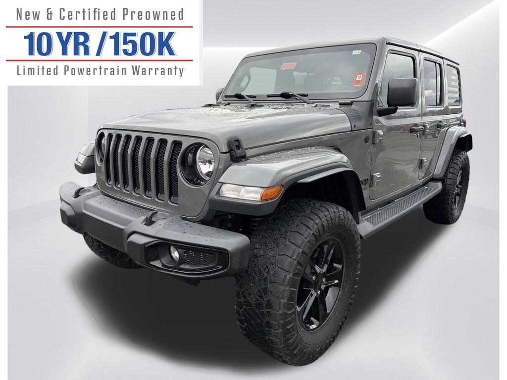 Used 2020 Jeep Wrangler Unlimited Sahara image 1