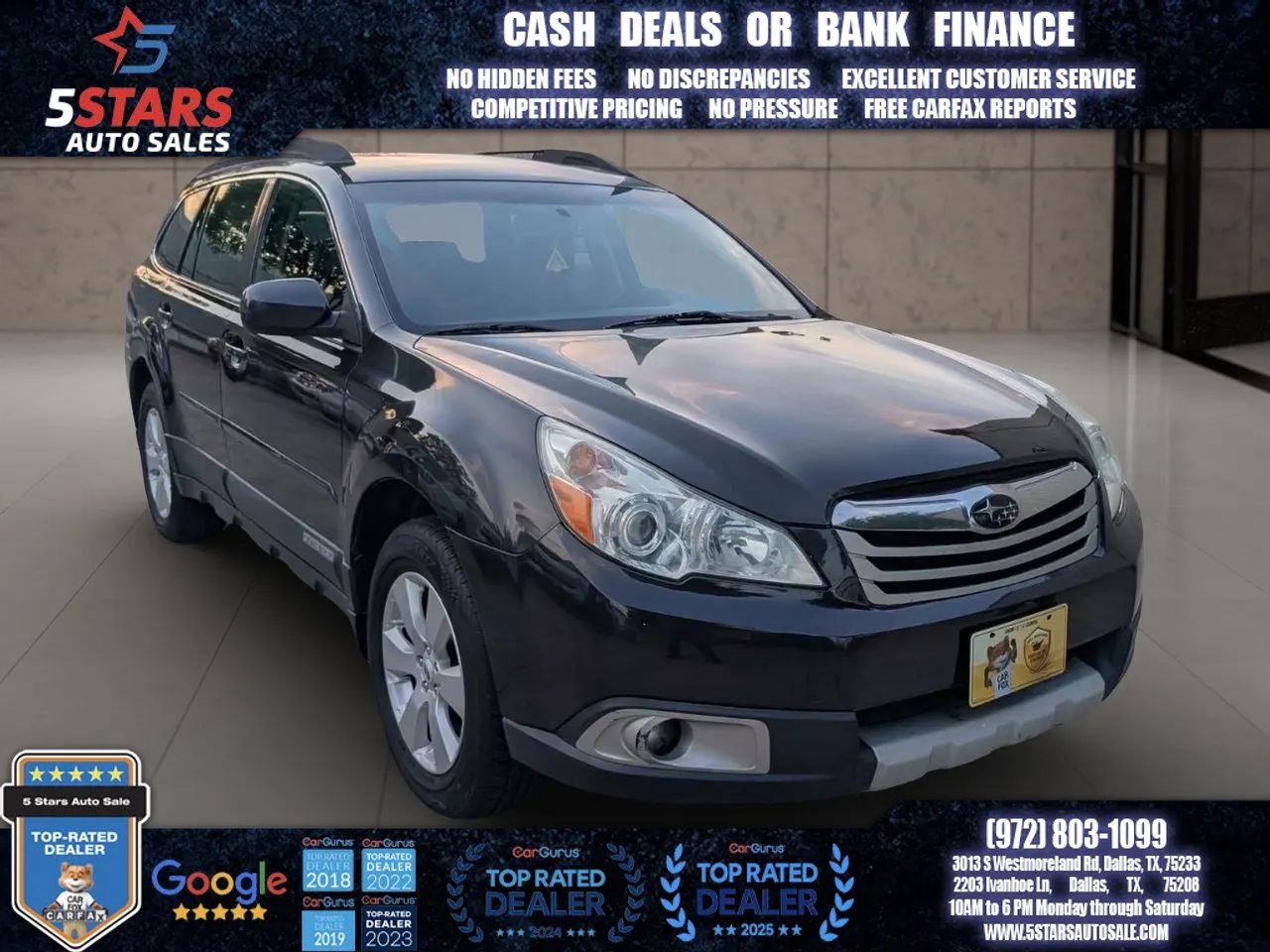 Used 2012 Subaru Outback 2.5i Limited w/ Moonroof Pkg