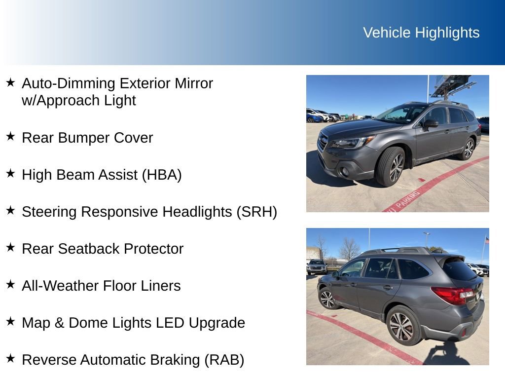 Used 2018 Subaru Outback 2.5i Limited image 10