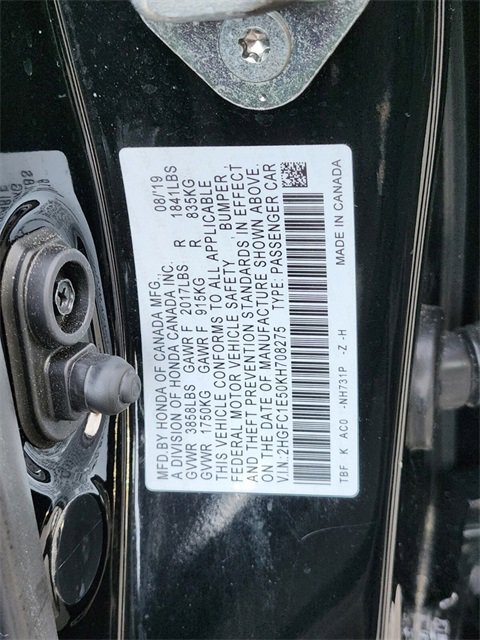 Used 2019 Honda Civic Si image 32