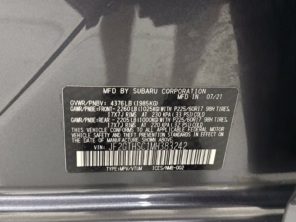 Certified 2021 Subaru Crosstrek 2.5i Sport w/ Moonroof Package AWD/4WD image 29
