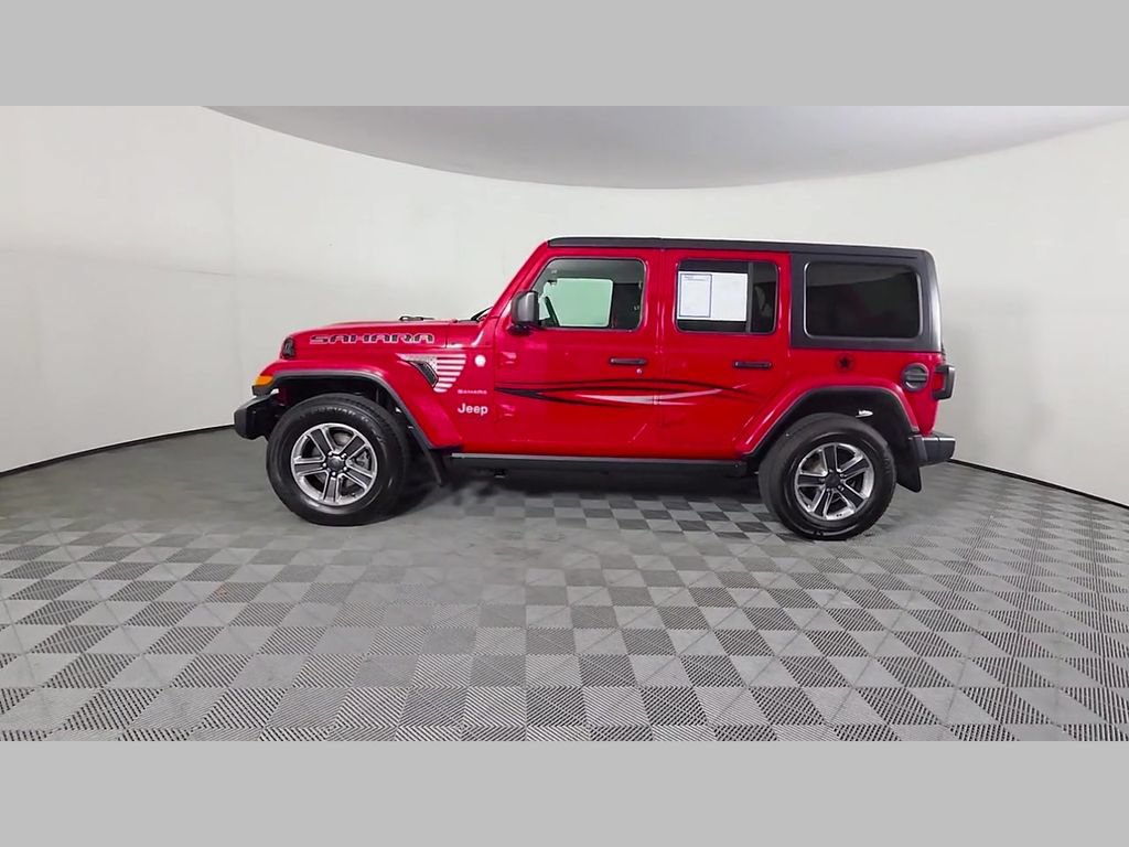 Used 2021 Jeep Wrangler Unlimited Sahara AWD/4WD image 47