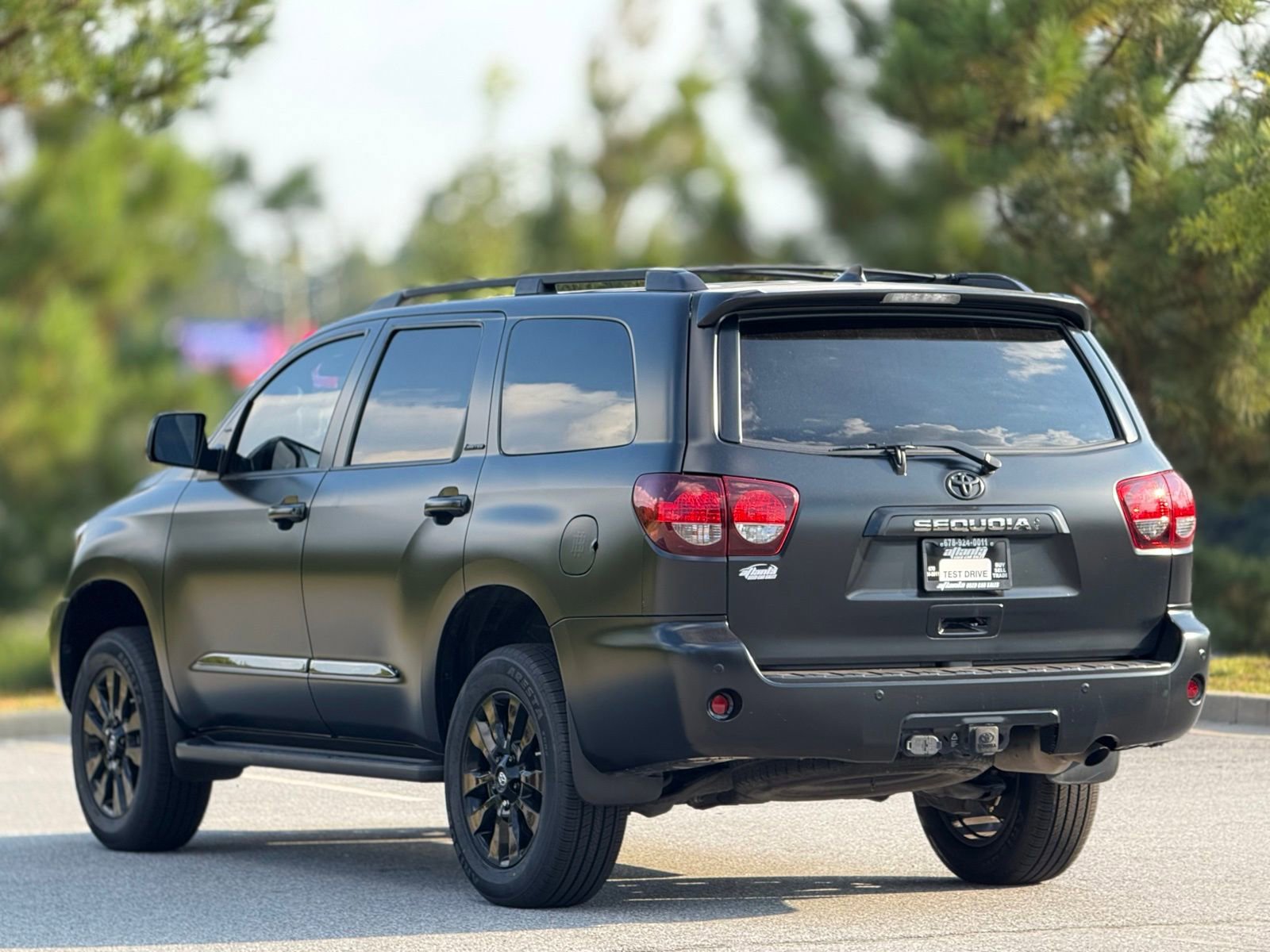 Used 2021 Toyota Sequoia Nightshade w/ Safety & Convenience Package RWD image 9