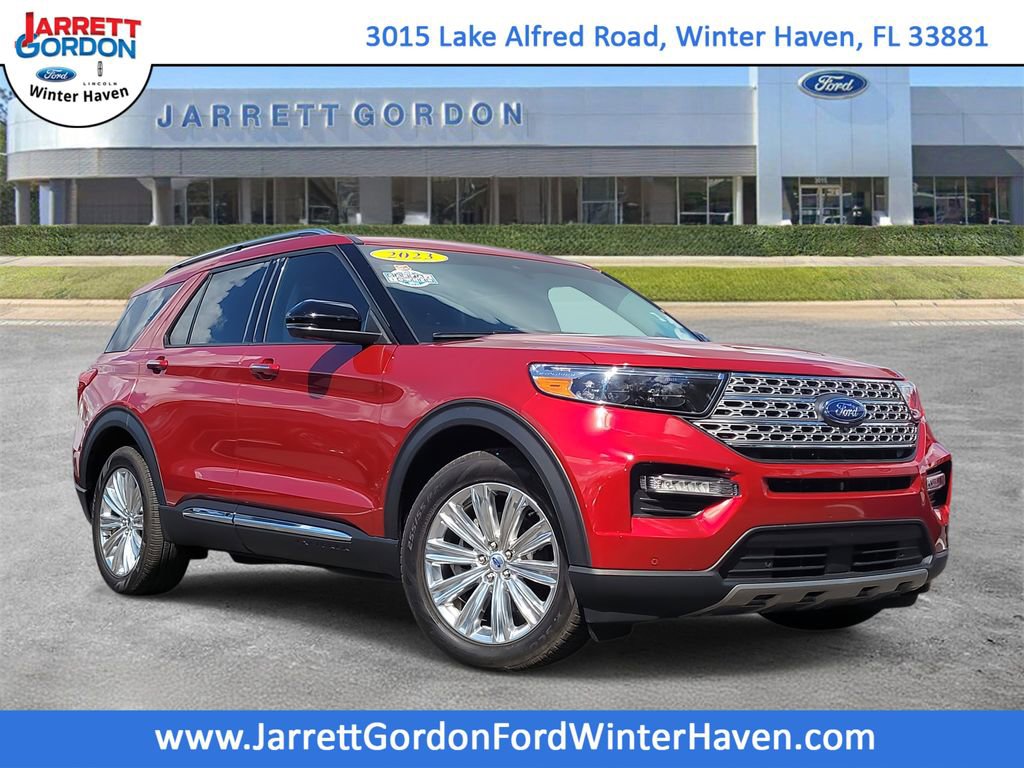 Certified 2023 Ford Explorer Limited w/ Limited Technology Package 360° Tour