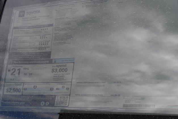 New 2025 Toyota Tacoma TRD Sport image 14