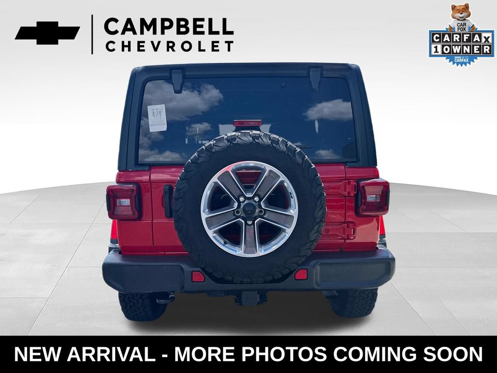 Used 2023 Jeep Wrangler Unlimited Sahara w/ LED Lighting Group AWD/4WD image 4
