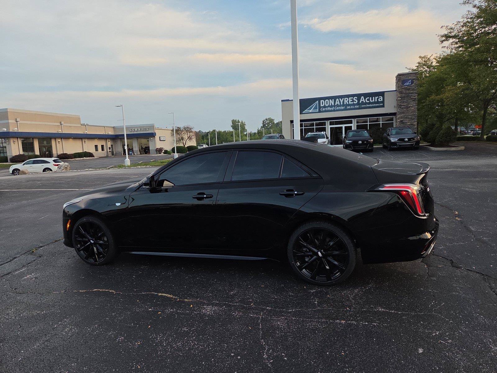 Used 2023 Cadillac CT4 Sport w/ LPO, ONYX Package AWD/4WD image 26