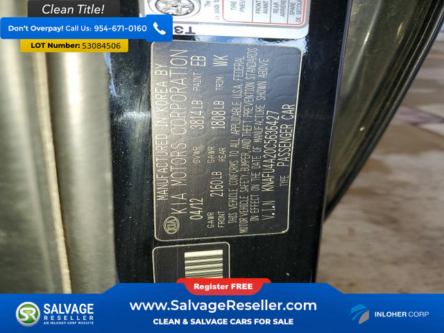 Used 2012 Kia Forte EX FWD image 16
