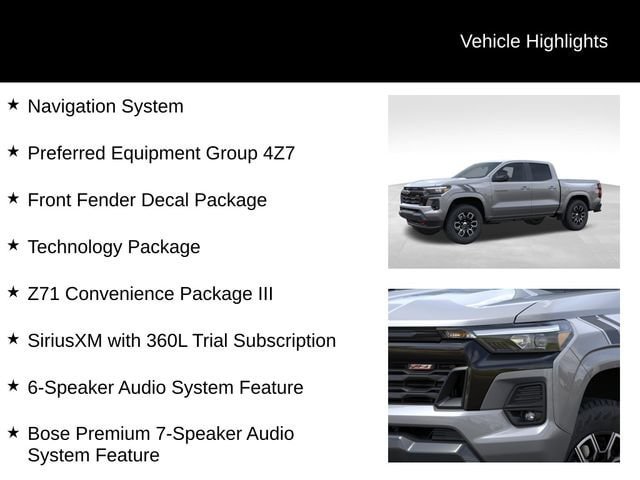 New 2026 Chevrolet Colorado Z71 w/ Technology Package AWD/4WD image 27