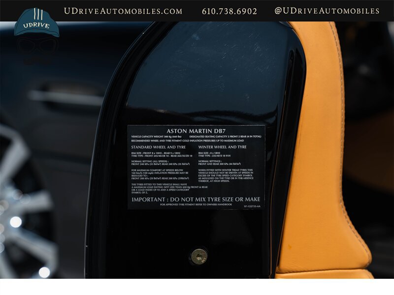 Used 2000 Aston Martin DB7 Vantage RWD image 68