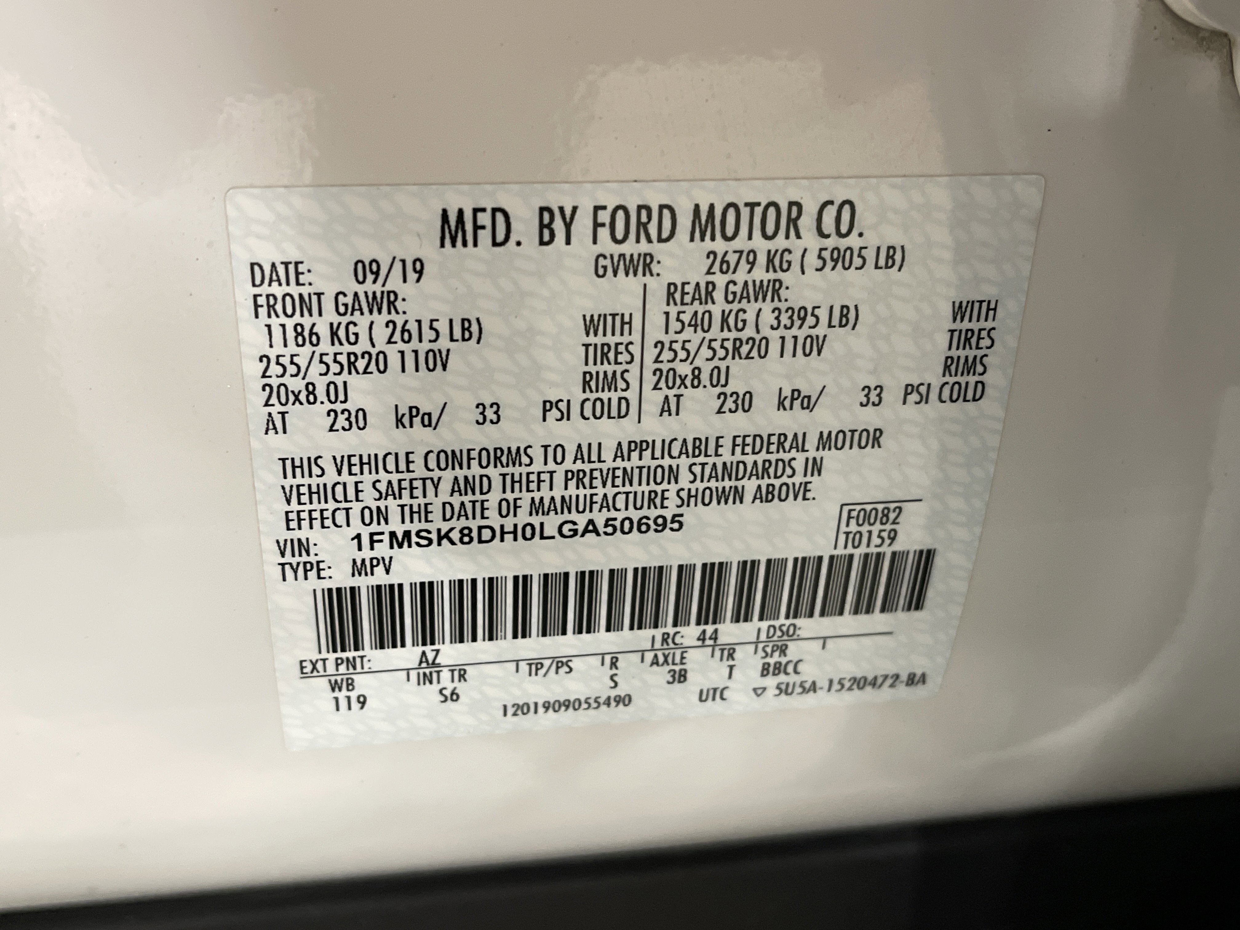 Used 2020 Ford Explorer XLT w/ Equipment Group 202A image 30