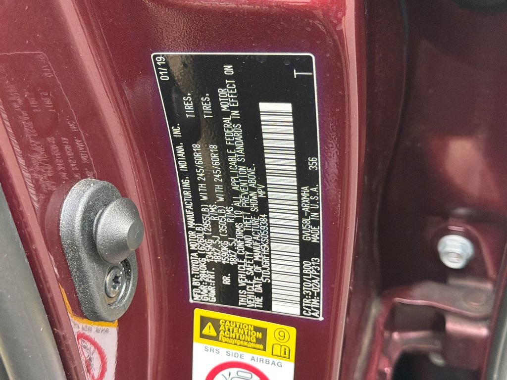 Used 2019 Toyota Highlander XLE AWD/4WD image 35