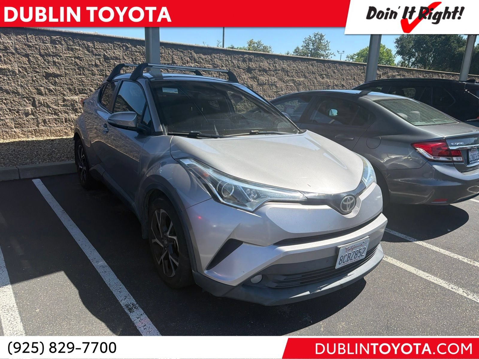 Certified 2018 Toyota C-HR XLE FWD image 1