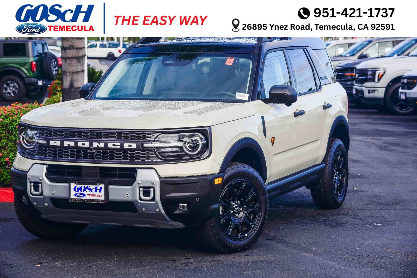 Certified 2025 Ford Bronco Sport Badlands AWD/4WD image 1
