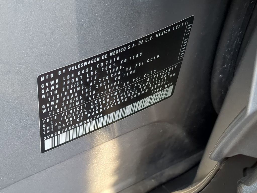 Used 2022 Volkswagen Tiguan SE image 26