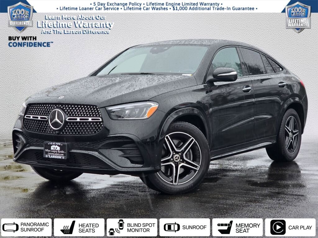Used 2025 Mercedes-Benz GLE 450 4MATIC Coupe w/ Driver Assistance Package image 1