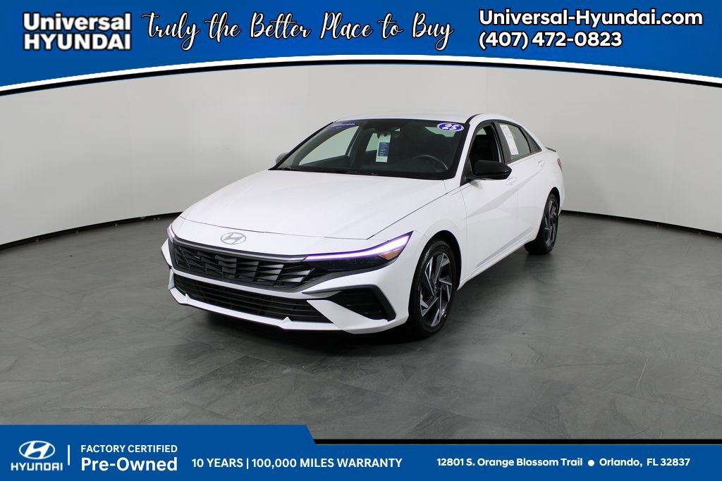 Certified 2025 Hyundai Elantra SEL
