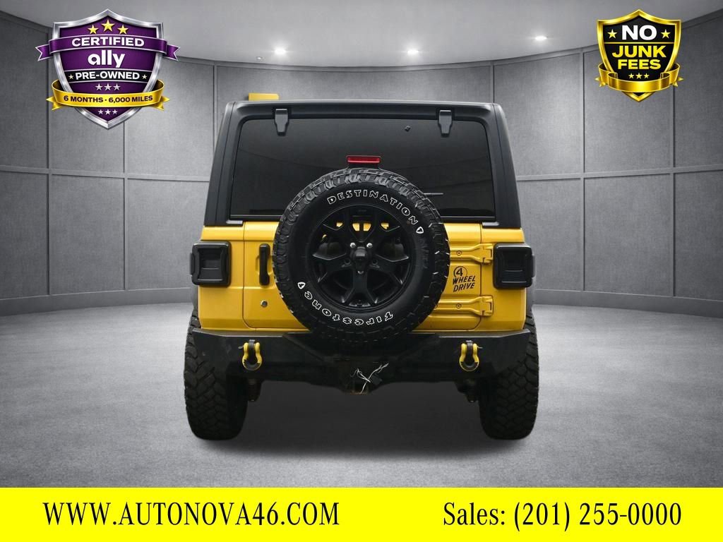Used 2021 Jeep Wrangler Unlimited Sport AWD/4WD image 5