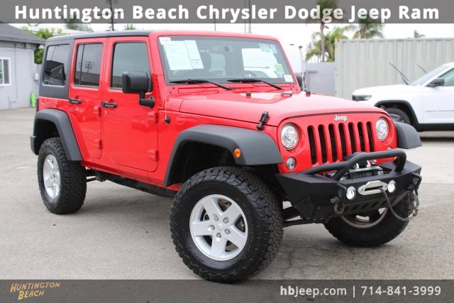 Used 2018 Jeep Wrangler Unlimited Sport S