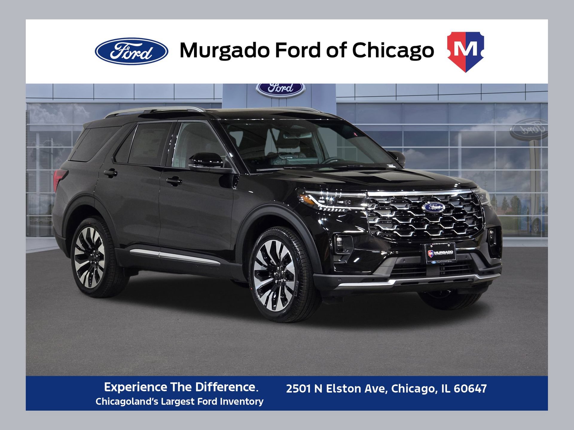 New 2026 Ford Explorer Platinum w/ LUX Leather Package
