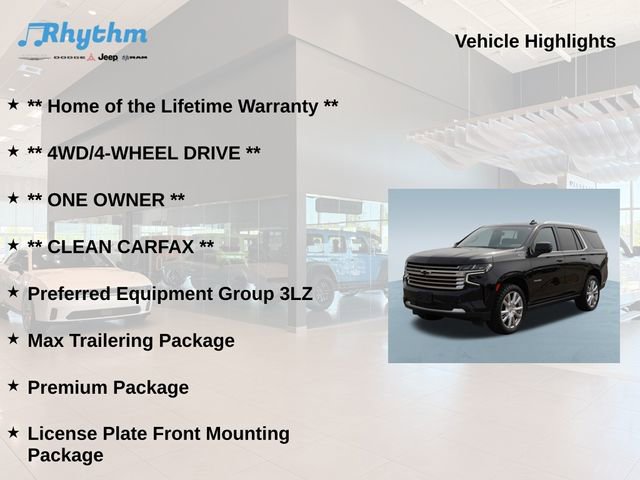 Used 2021 Chevrolet Tahoe High Country w/ Premium Package AWD/4WD image 5