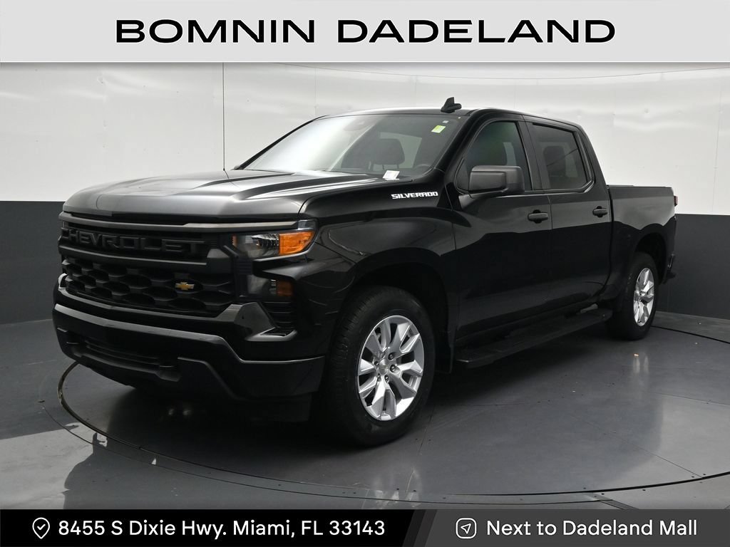 Used 2022 Chevrolet Silverado 1500 Custom RWD image 1
