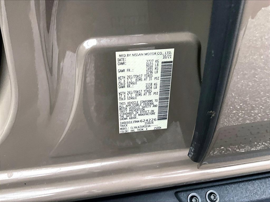 Used 2022 Nissan Frontier Pro-X image 20