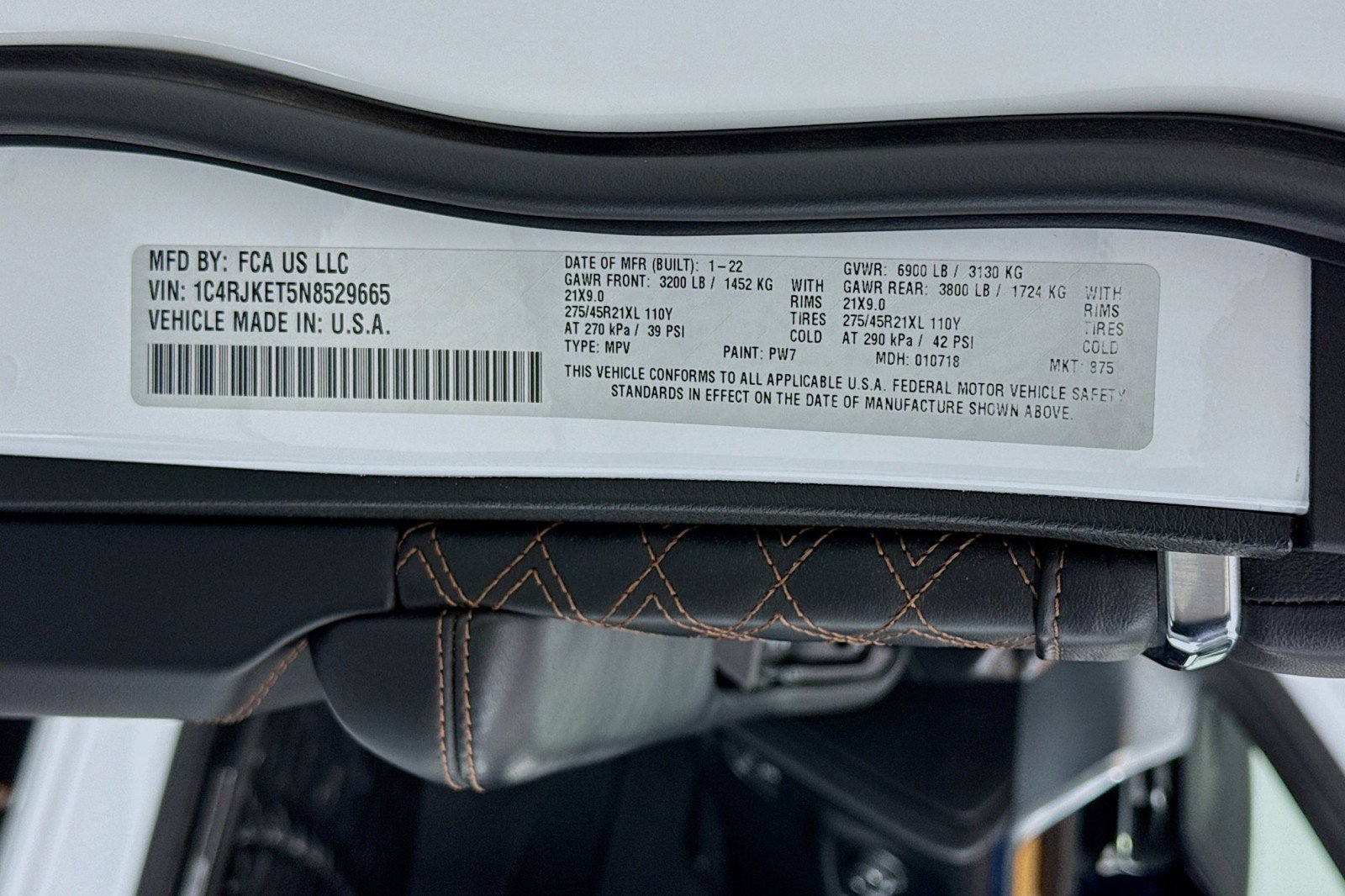 Used 2022 Jeep Grand Cherokee L Summit AWD/4WD image 27