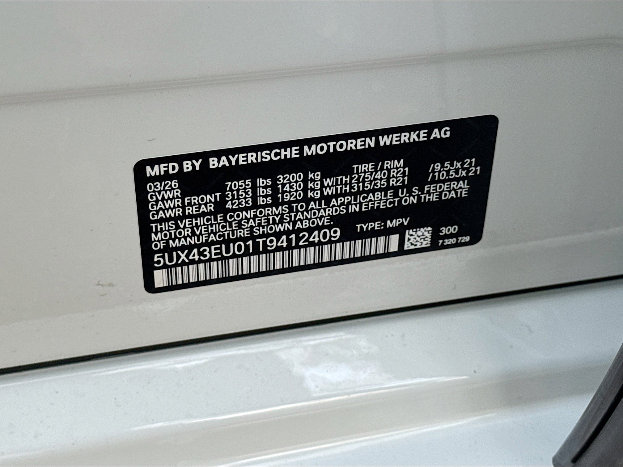 New 2026 BMW X5 xDrive50e w/ M Sport Package image 43