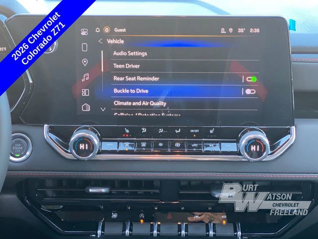 New 2026 Chevrolet Colorado Z71 image 20
