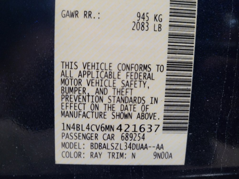 Used 2021 Nissan Altima 2.5 SR w/ SR Premium Package FWD image 33