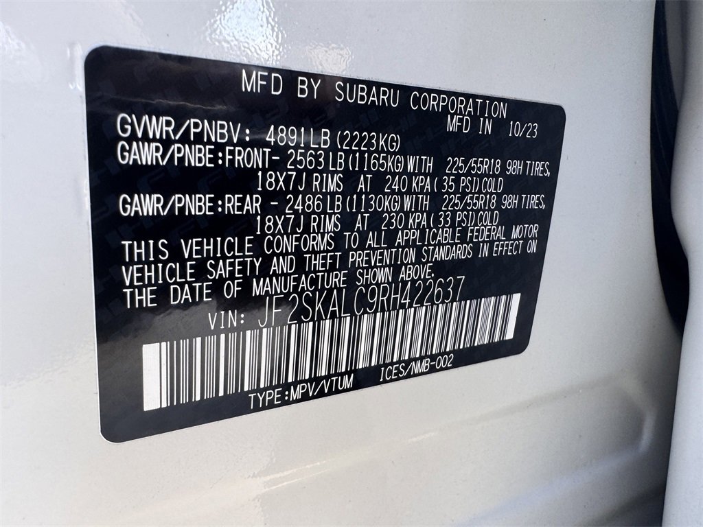 Used 2024 Subaru Forester Limited image 33