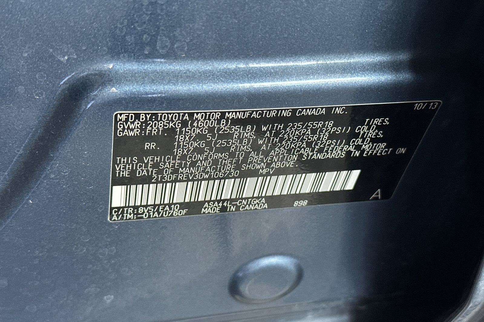 Used 2013 Toyota RAV4 Limited AWD/4WD image 29