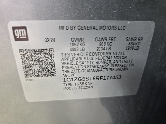Used 2024 Chevrolet Malibu RS w/ LPO, Floor Liner Package FWD image 35