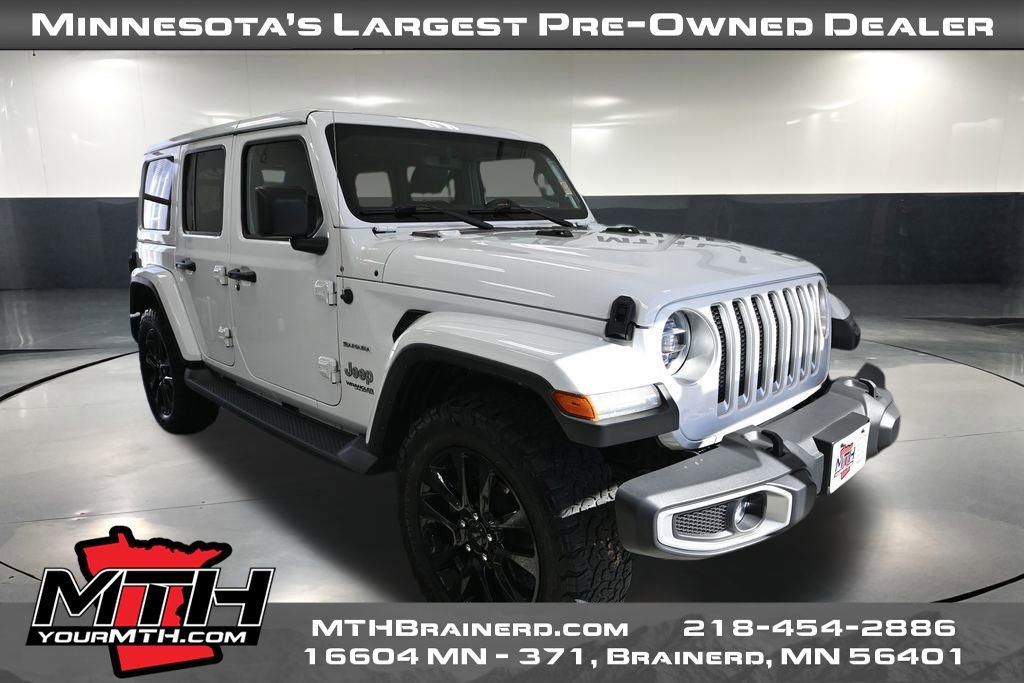 Used 2018 Jeep Wrangler Unlimited Sahara w/ Dual Top Group AWD/4WD image 1