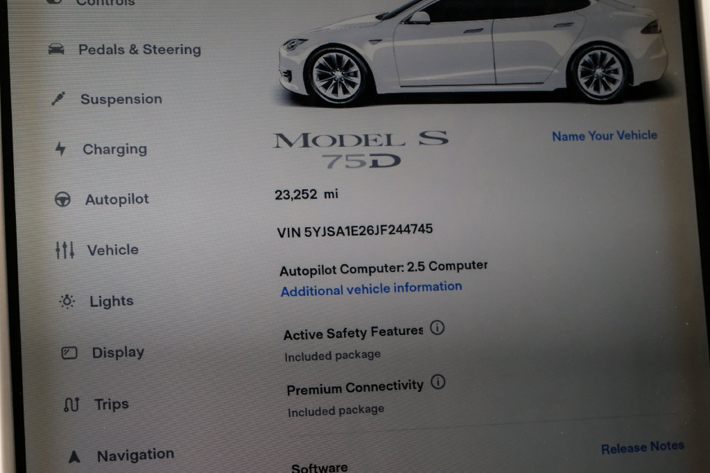 Used 2018 Tesla Model S 75D AWD/4WD image 22
