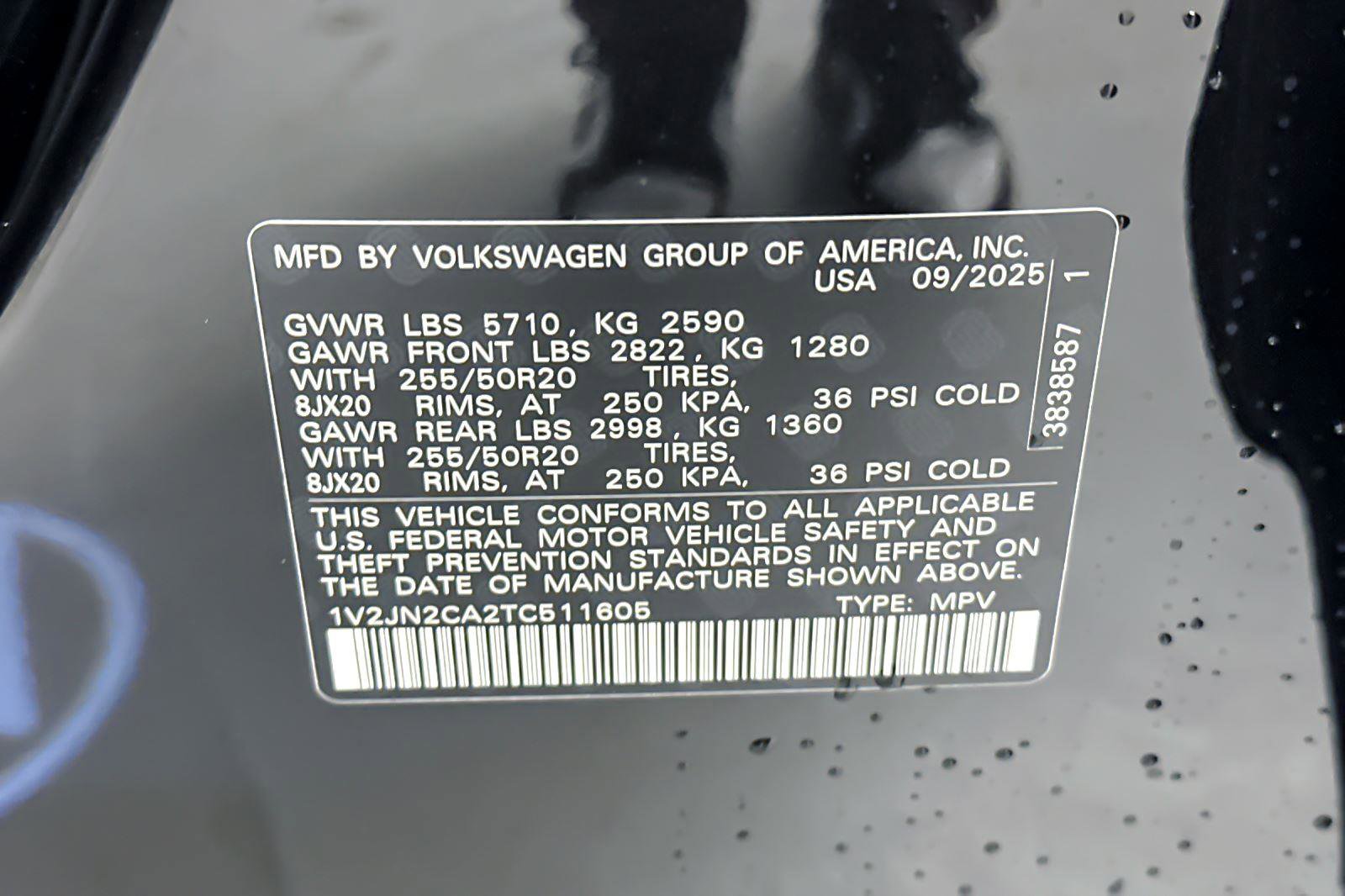 New 2026 Volkswagen Atlas SE image 27