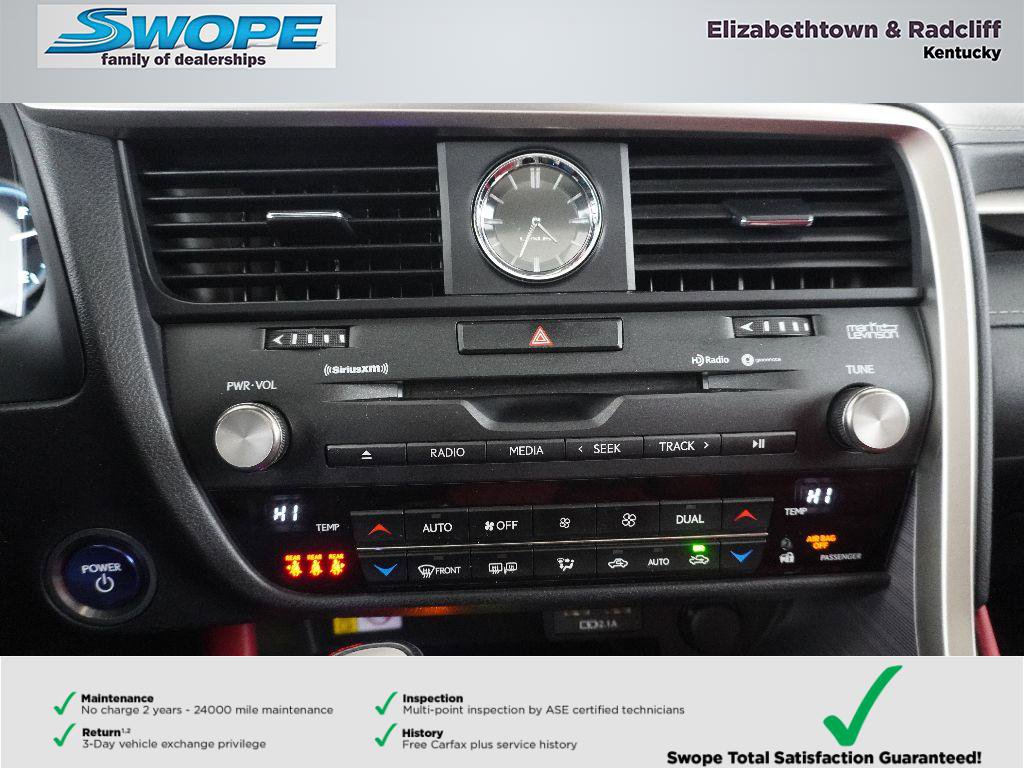 Used 2021 Lexus RX 450h F Sport w/ Cold Weather Package (CT) image 21