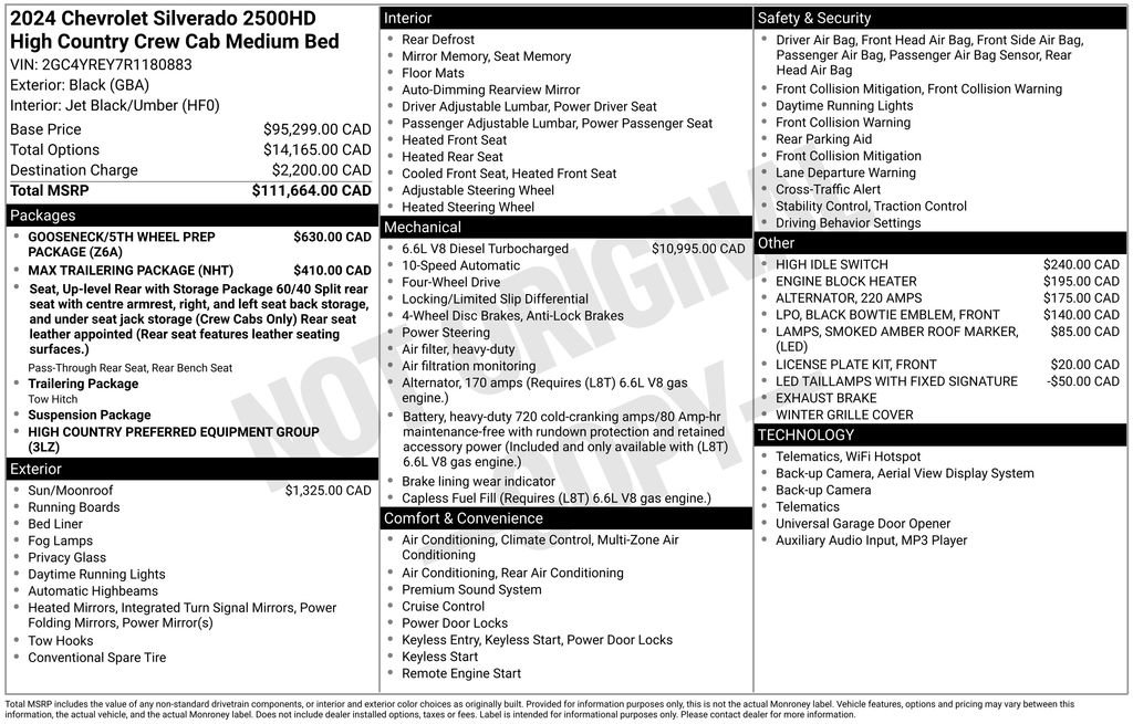 Used 2024 Chevrolet Silverado 2500 High Country image 33