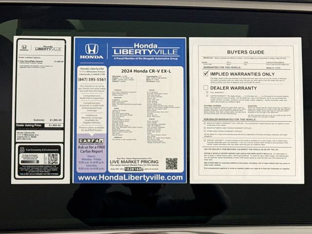 Used 2024 Honda CR-V EX-L image 47