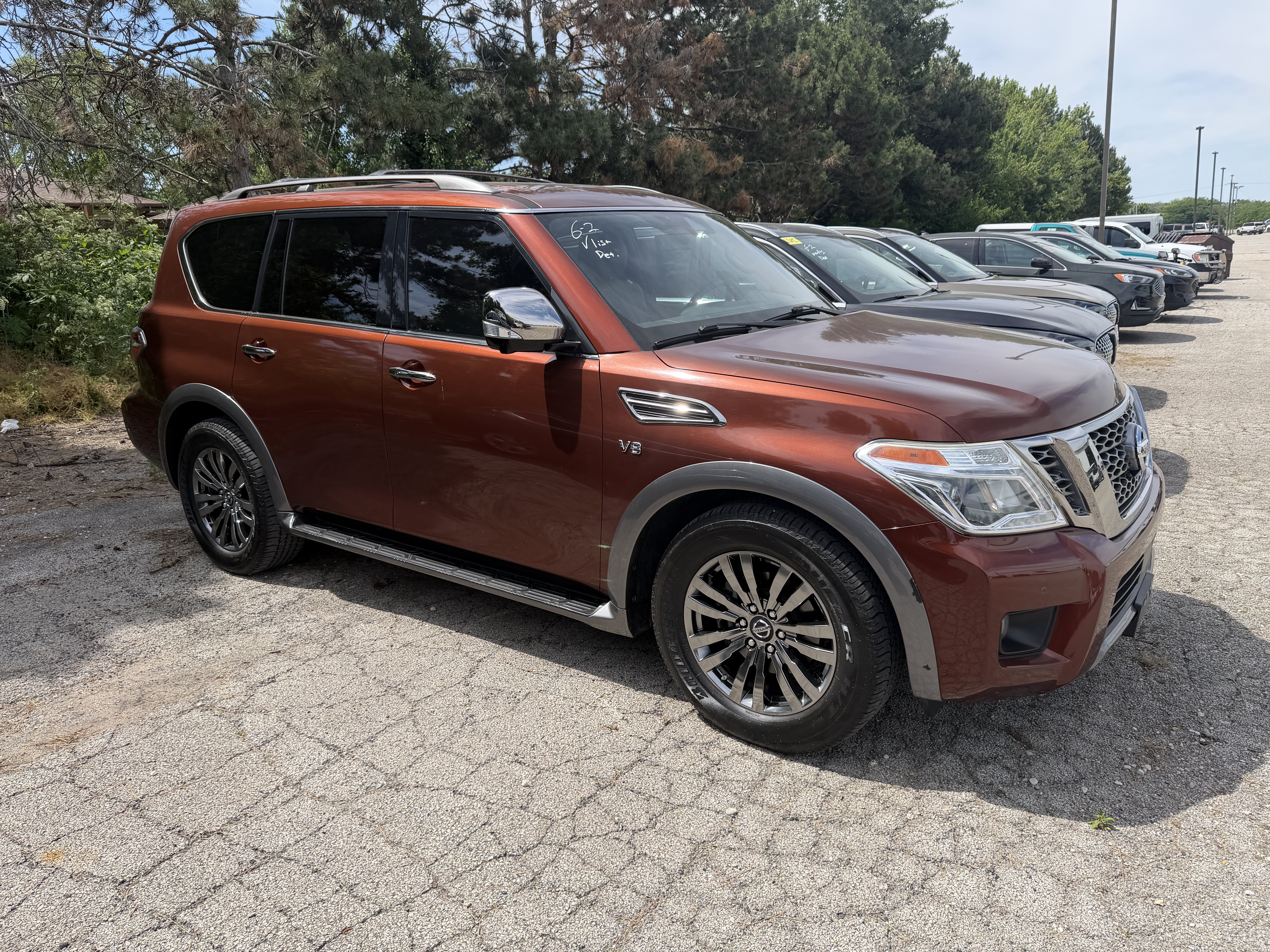 Used 2018 Nissan Armada Platinum w/ Captain Seat Package RWD image 2