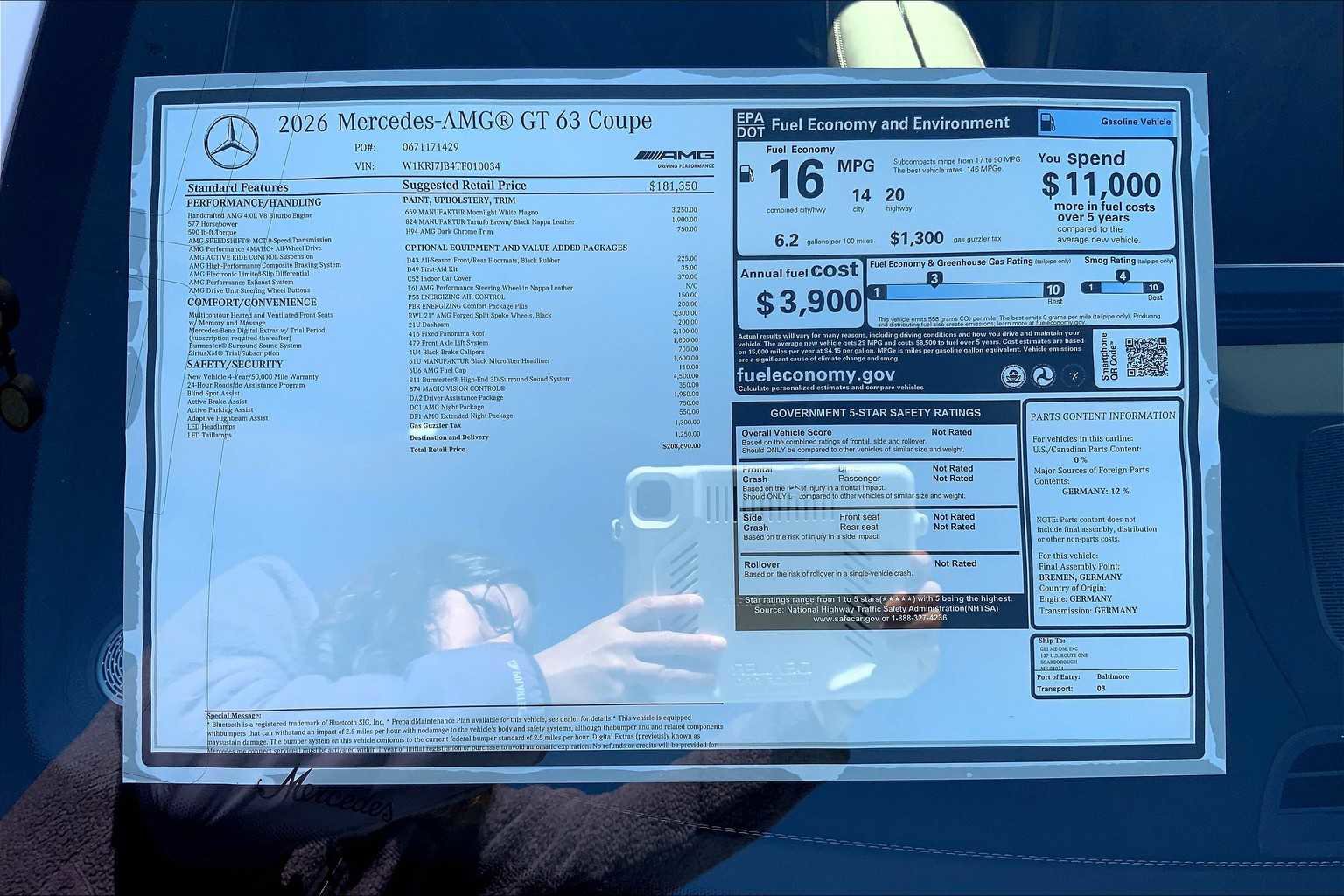 New 2026 Mercedes-Benz AMG GT 63 image 25