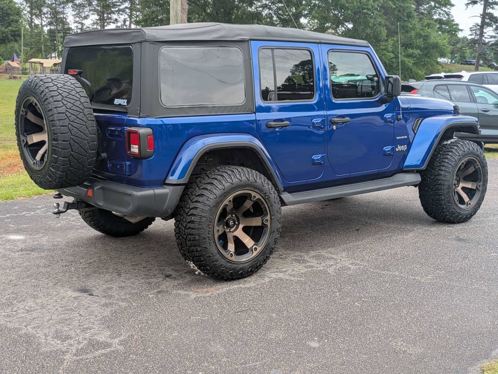 Used 2020 Jeep Wrangler Unlimited Sahara AWD/4WD image 6