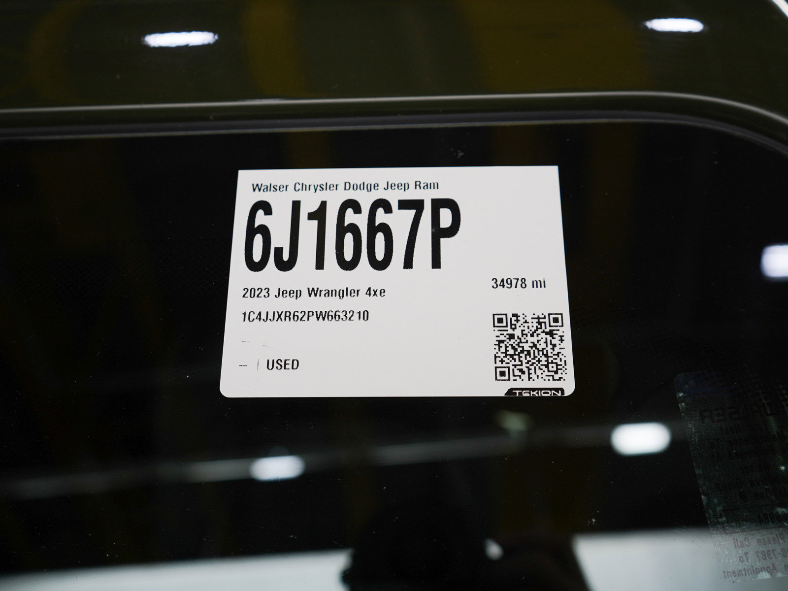 Used 2023 Jeep Wrangler Unlimited Rubicon 4xe w/ Steel Bumper Group image 29