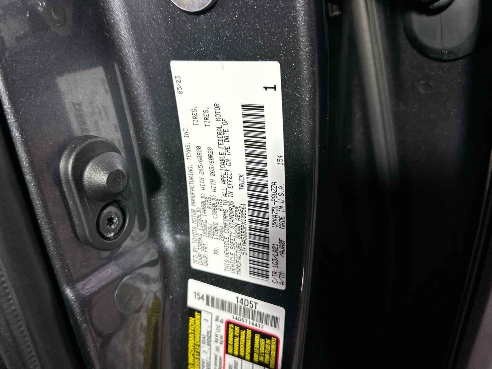 Used 2023 Toyota Tundra Platinum image 38