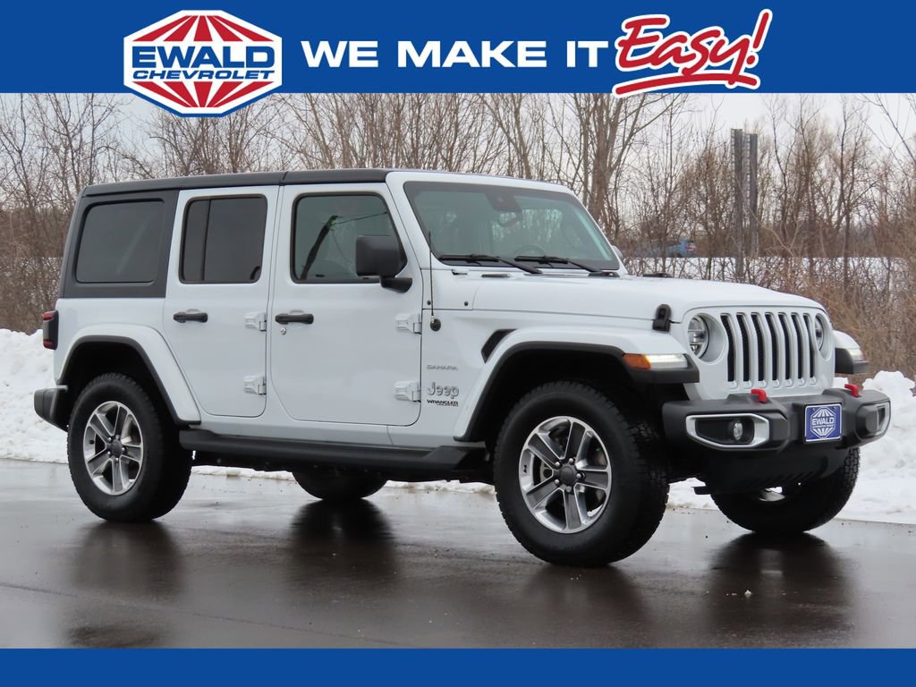 Used 2021 Jeep Wrangler Unlimited Sahara w/ Dual Top Group AWD/4WD image 1