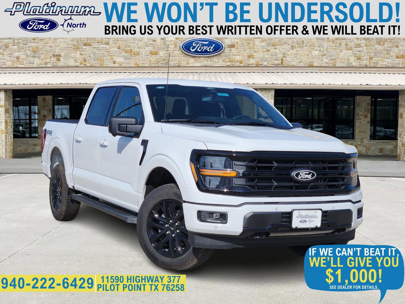 New 2025 Ford F150 XLT w/ Equipment Group 302A MID