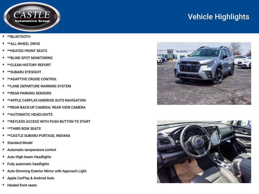 Used 2026 Subaru Ascent Premium AWD/4WD image 3