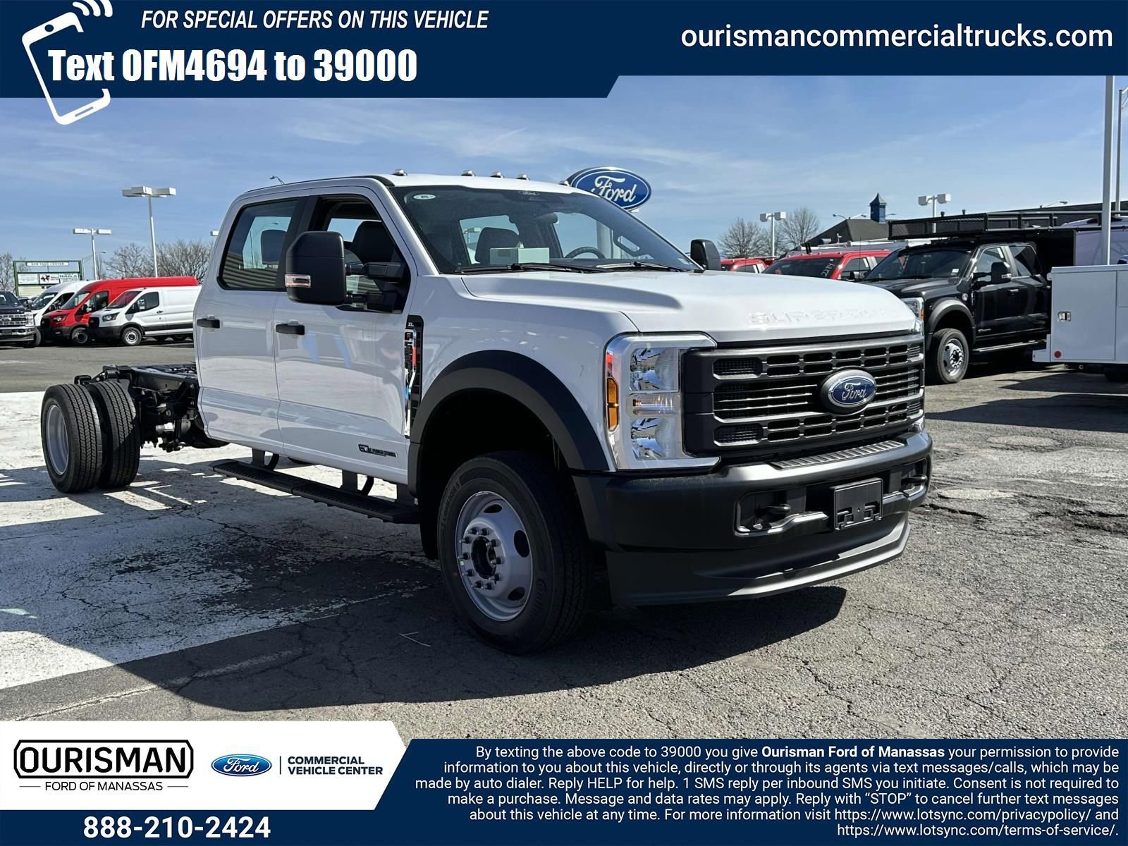 New 2024 Ford F550 4x4 Crew Cab Super Duty